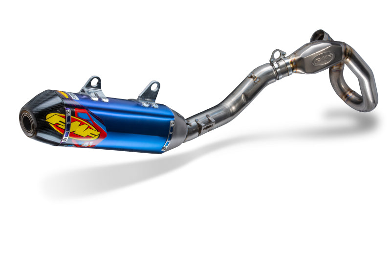FMF Racing Anodized Titanium Factory 4.1 RCT Full System w/Carbon Cap