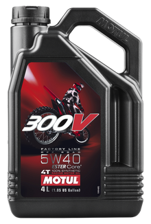 300v Competition Synthetic Oil 4t 5w40 4 1 1l Offroad