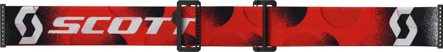 Prospect Snwcrs Goggle Wht/Rd Enhancer Red Chrome