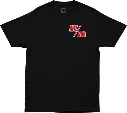 AP7 HOLESHOT TEE BLACK SM