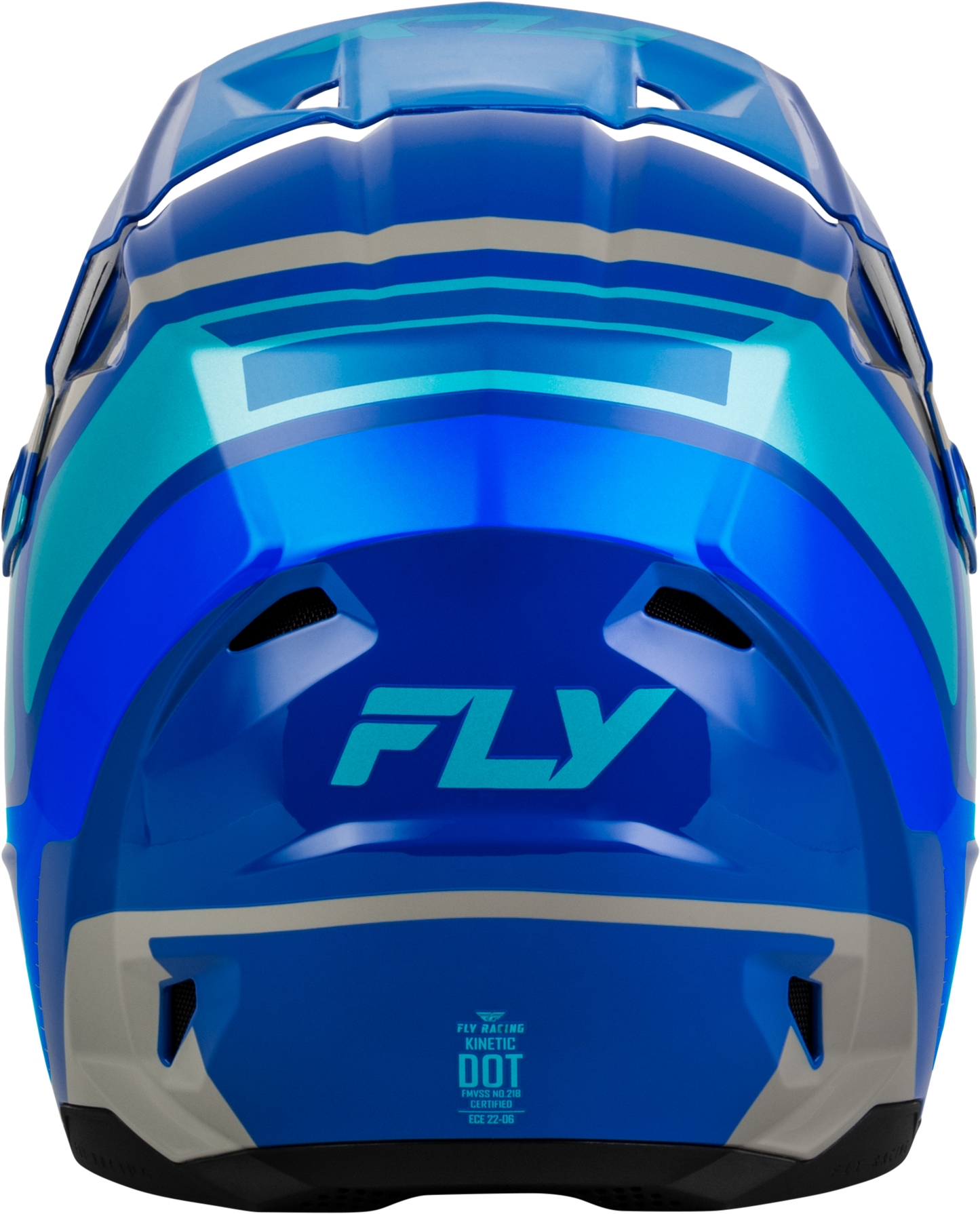 Youth Kinetic Scrap Helmet Blue/Light Blue/Grey Ys