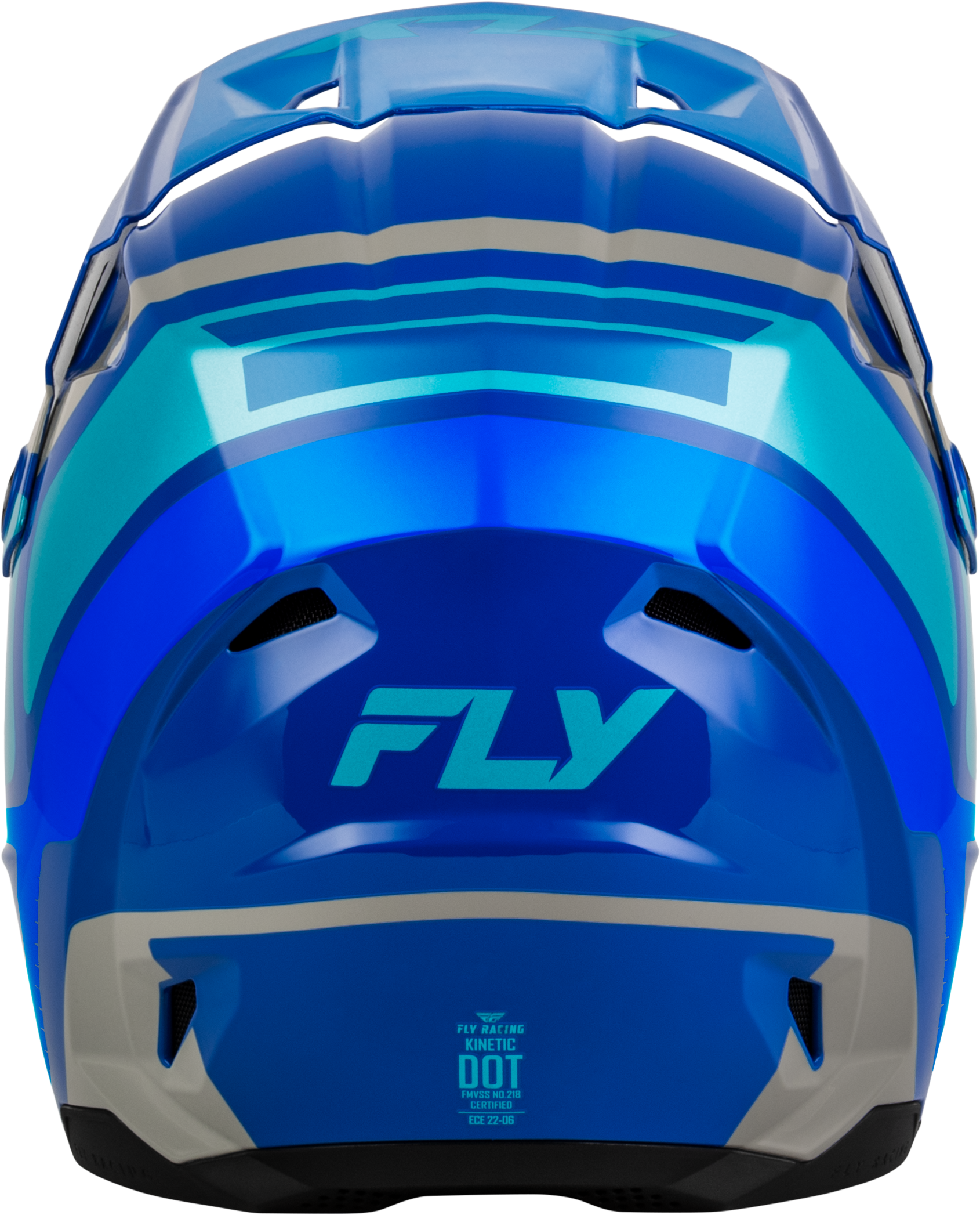 Youth Kinetic Scrap Helmet Blue/Light Blue/Grey Ym