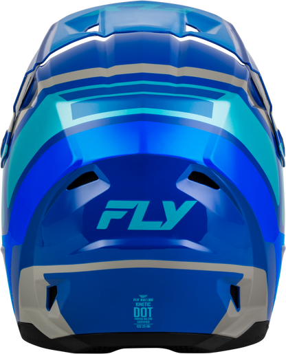 Youth Kinetic Scrap Helmet Blue/Light Blue/Grey Yl