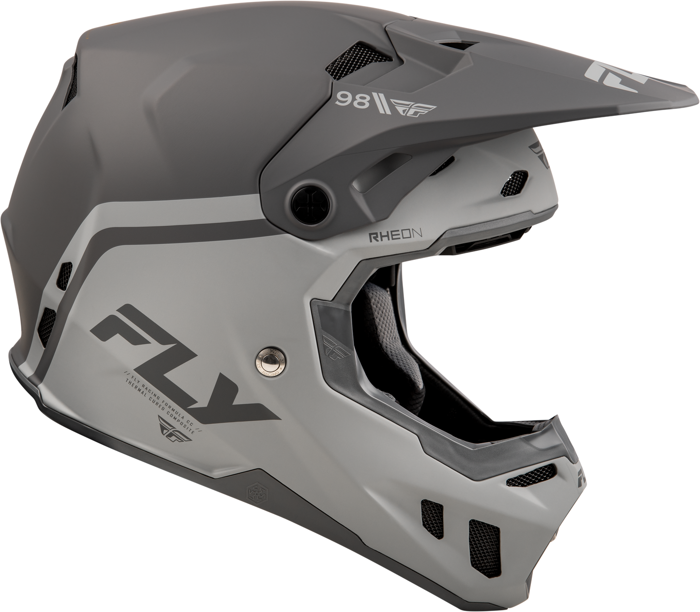 Youth Formula Cc Objective Helmet Matte Black/Grey Yl