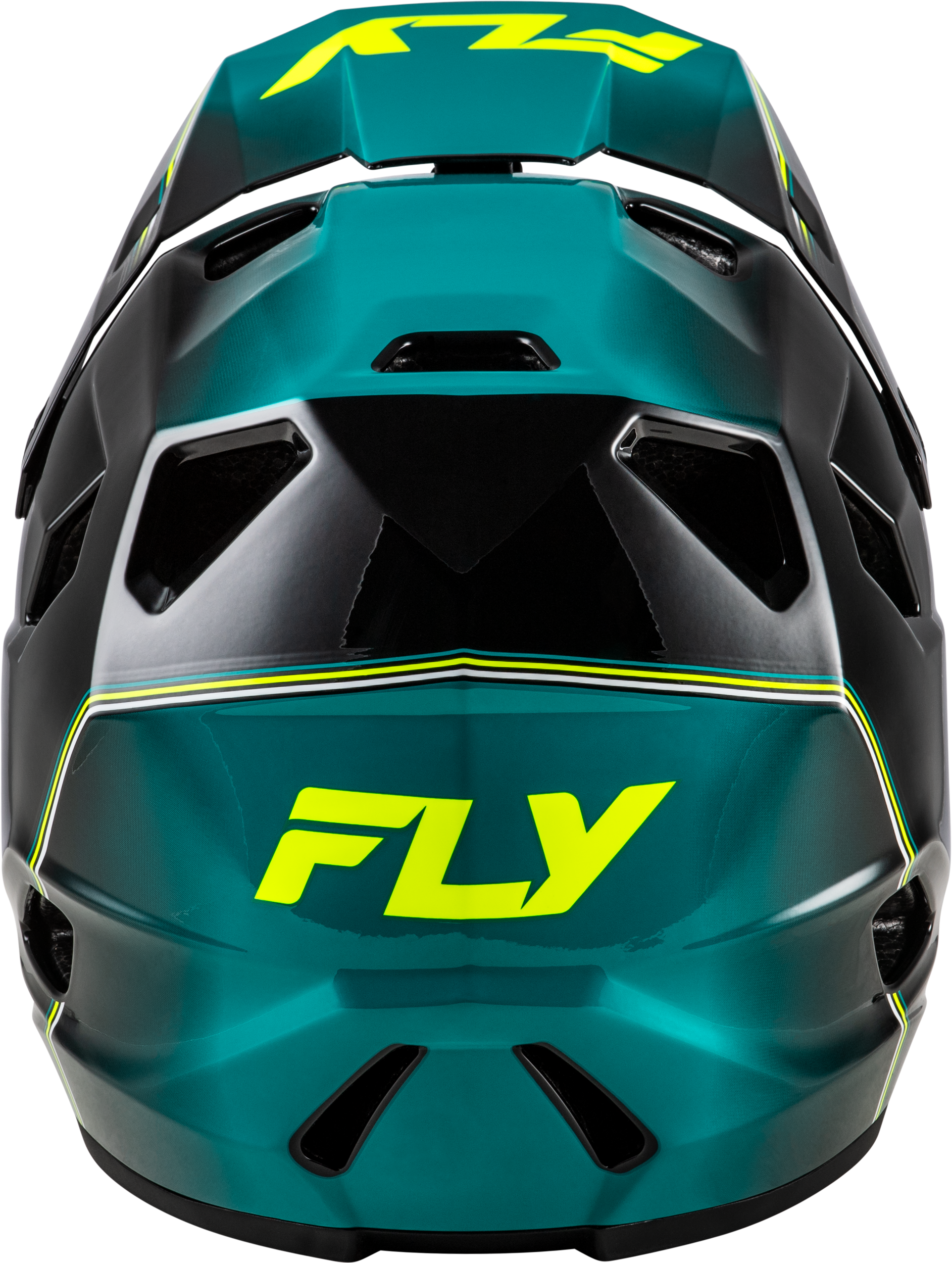 Yth Rayce Repeat Bicycle Hlmt Black/Teal/Hi Vis Ys