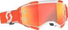 Fury Goggle Orange Orange Chrome Works