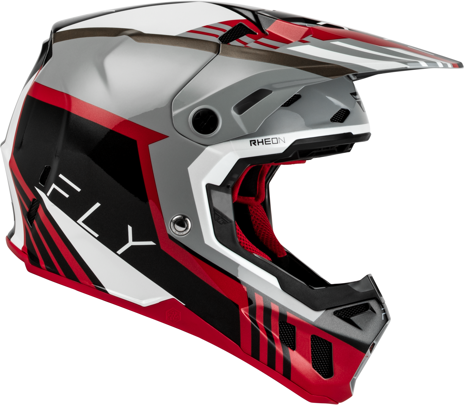 Formula Cc Strike Helmet Grey/Red/Black/White Lg