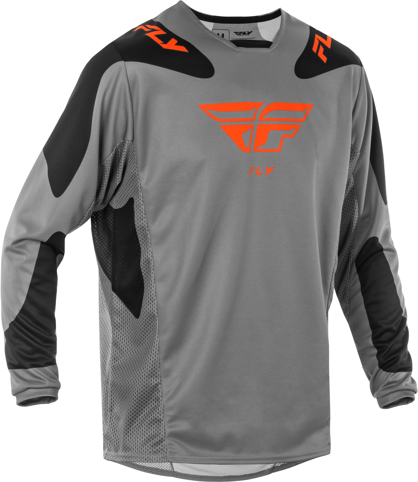 Kinetic Sym Jersey Grey/Orange/Black Md