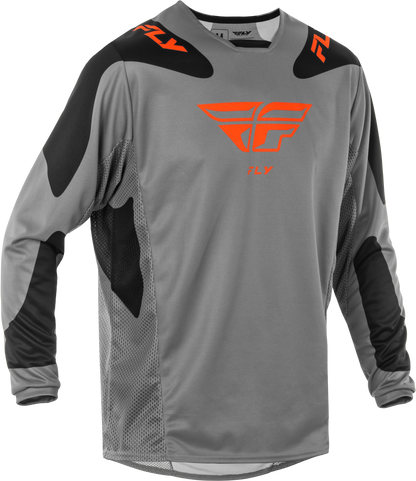 Kinetic Sym Jersey Grey/Orange/Black Lg