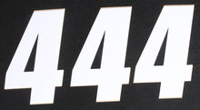 Number 4 White 6" 3/Pk