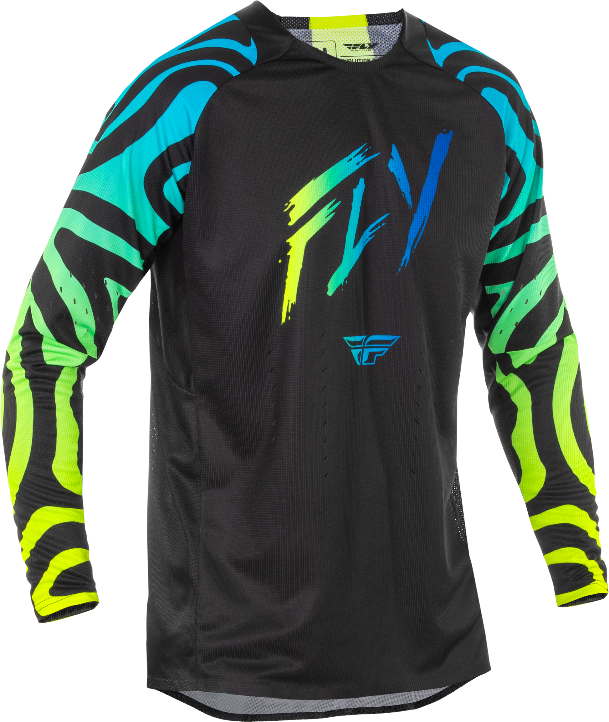 Evolution  Dst Zen Jersey Black/Blue/Hi Vis Xl