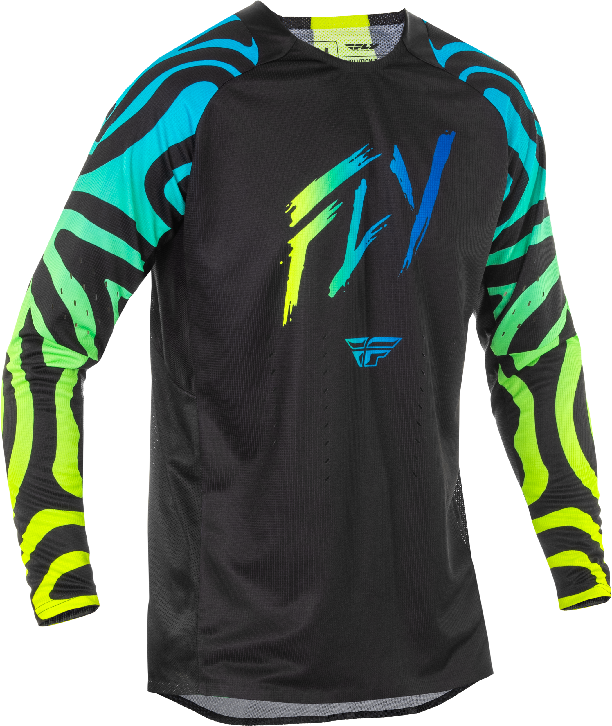 Evolution  Dst Zen Jersey Black/Blue/Hi Vis Sm