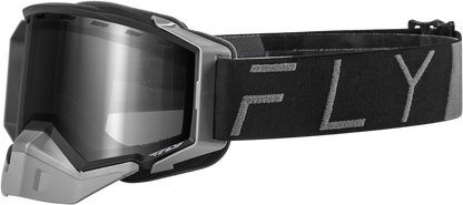 Zone Pro Snow Goggle Black/Gry W/ Polarized Smoke Lens