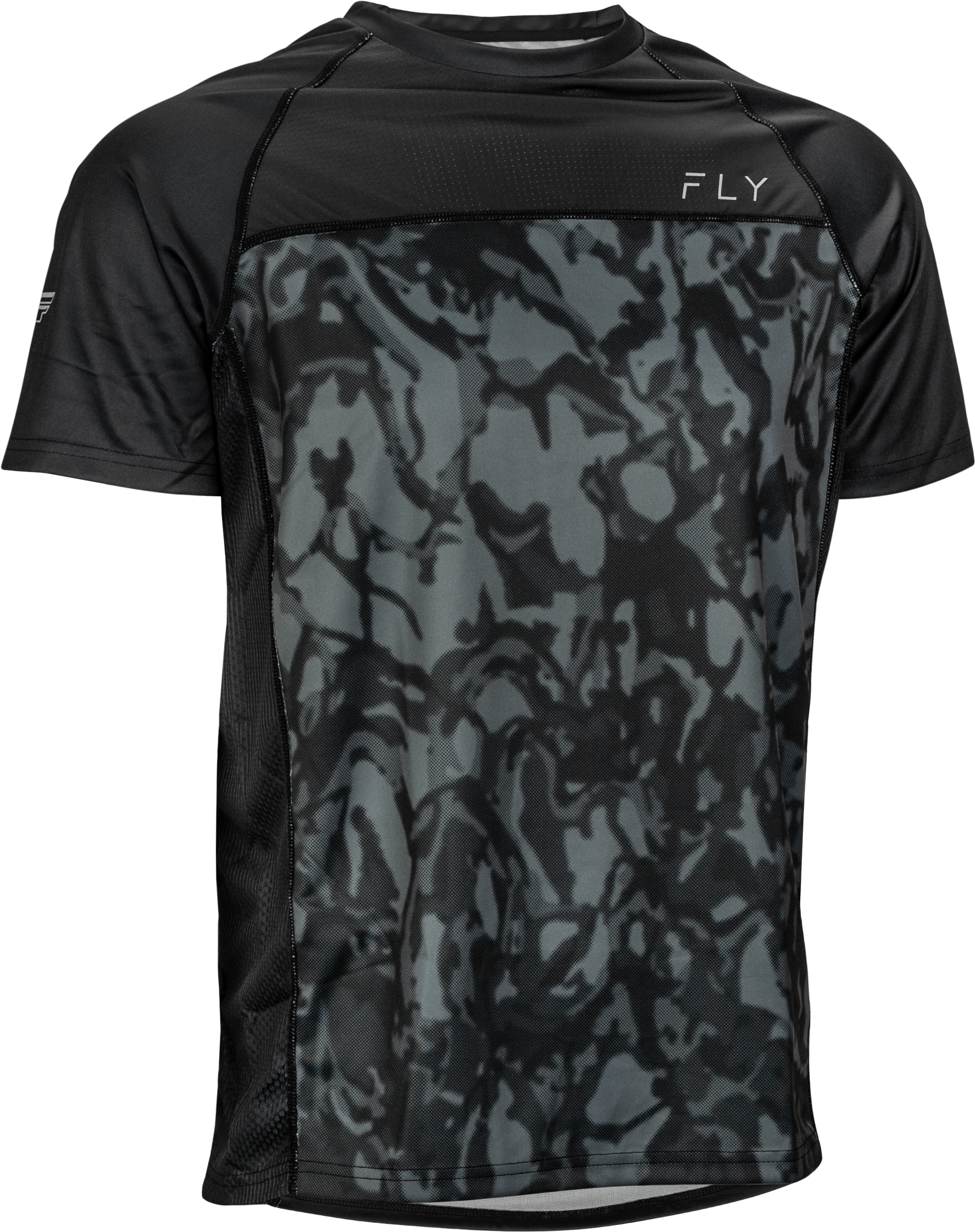 Super D Jersey Dark Grey Camo/Black Xl