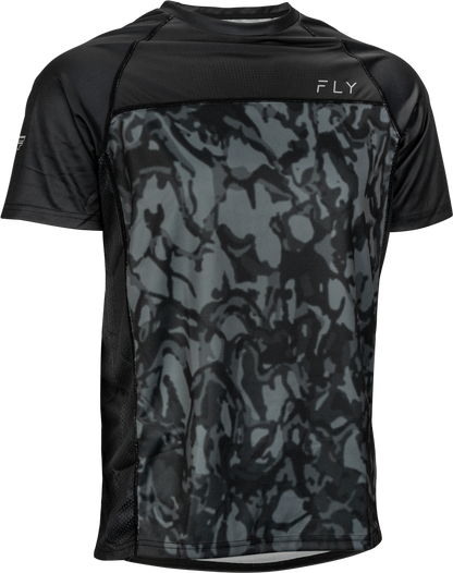 Super D Jersey Dark Grey Camo/Black Xl