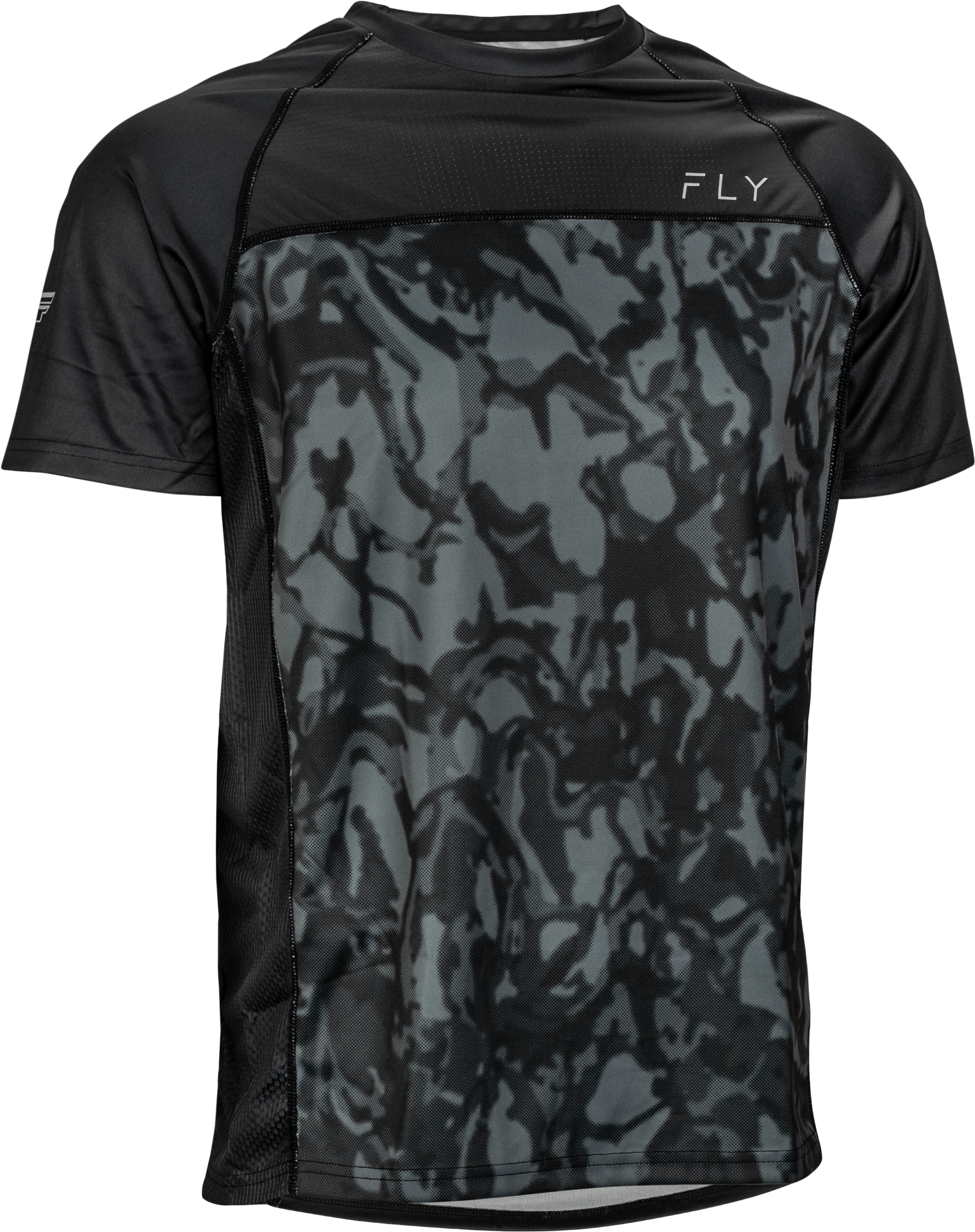 Super D Jersey Dark Grey Camo/Black Lg