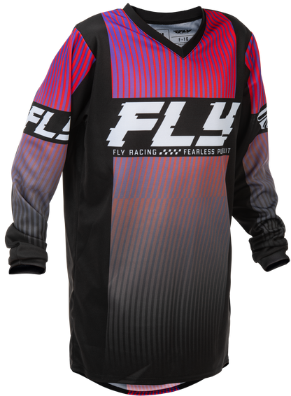 Youth F 16 Jersey Black/Red/Purple Yxl