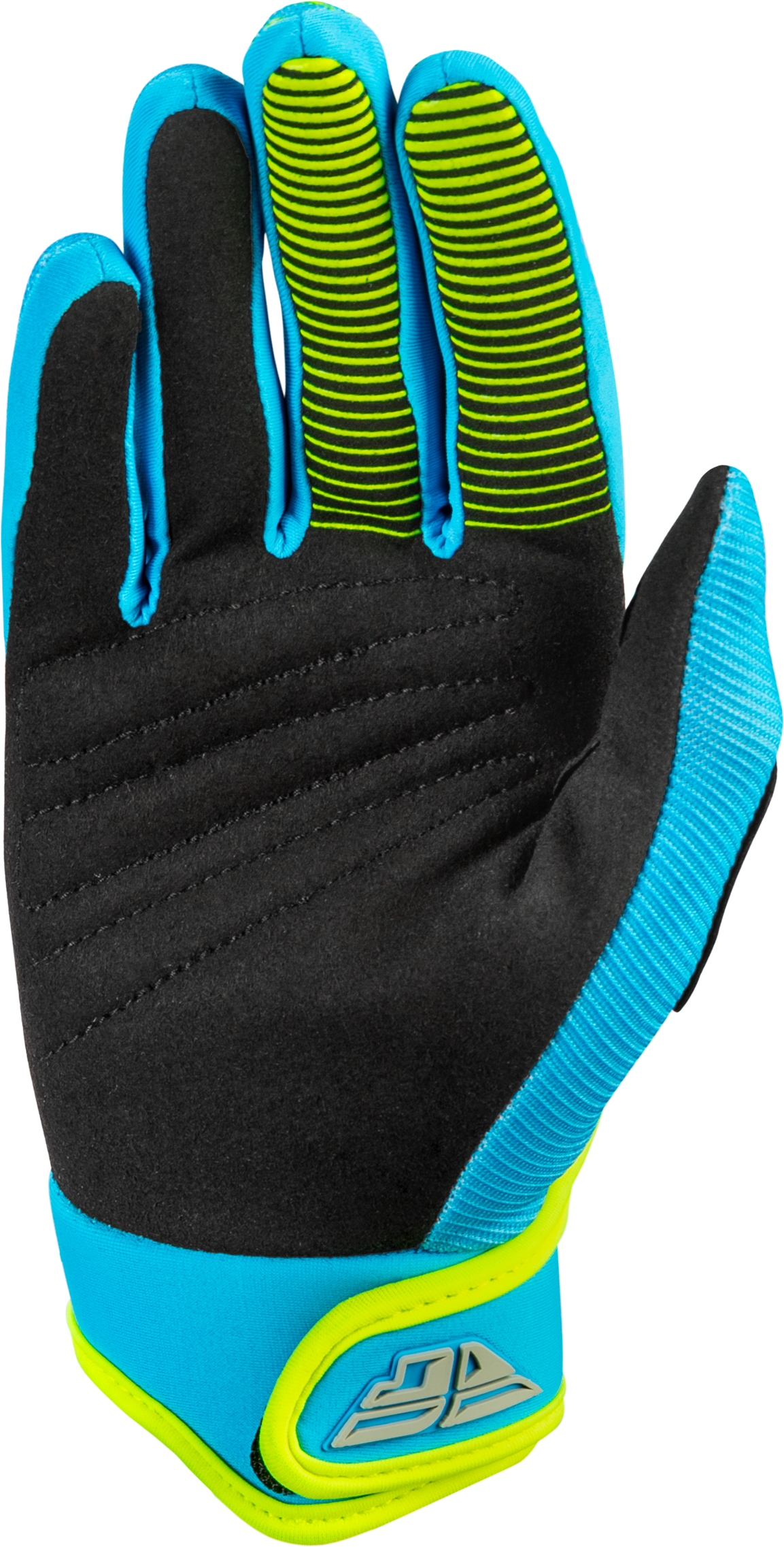 Youth F 16 Gloves Blue/Hi Vis Ym