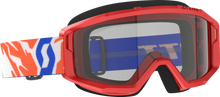 Primal Youth Goggle Red Clear