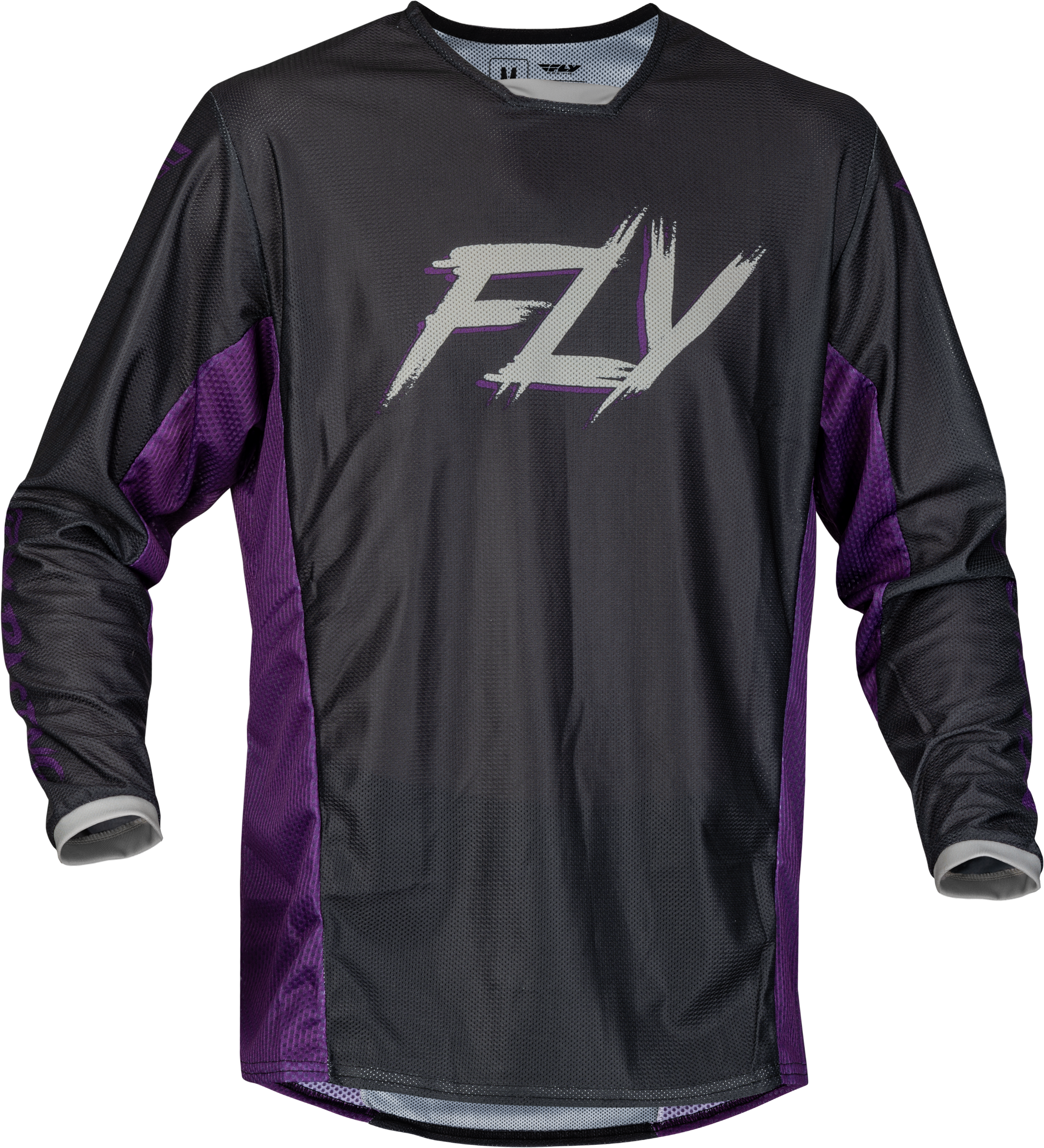 Kinetic Mesh Rave Jersey Black/Purple/Silver Lg