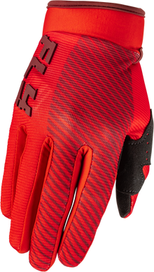 Youth F 16 Gloves Red Ym