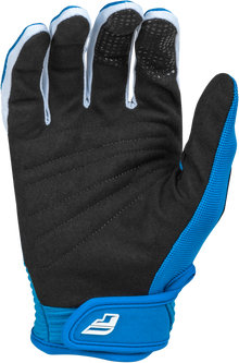 Youth F 16 Gloves True Blue/White Yxs