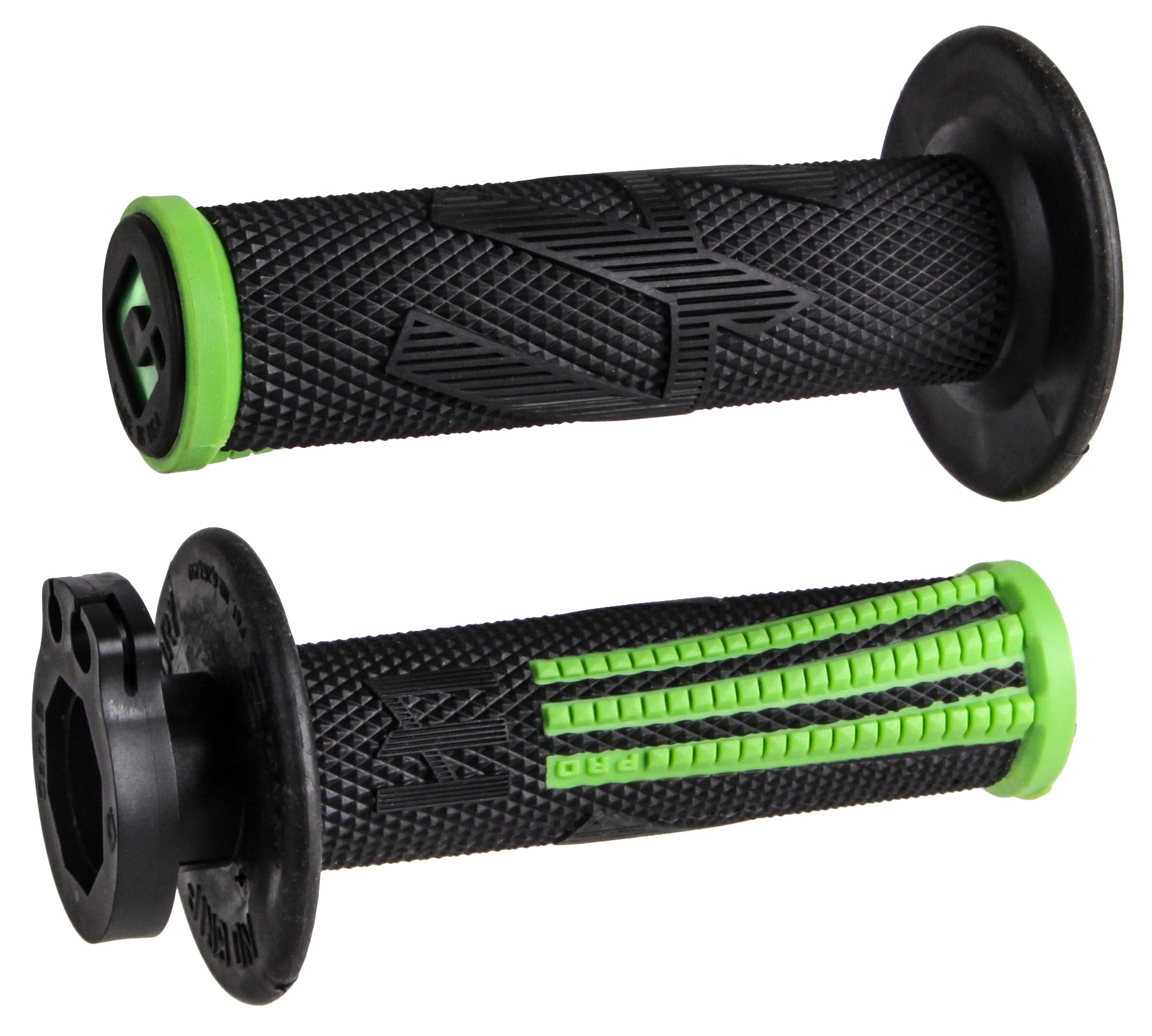 ODI Emig Pro V2 Lock On Grip - Black/Green