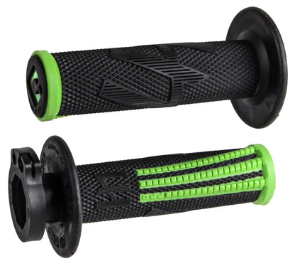 ODI Emig Pro V2 Lock On Grip - Black/Green