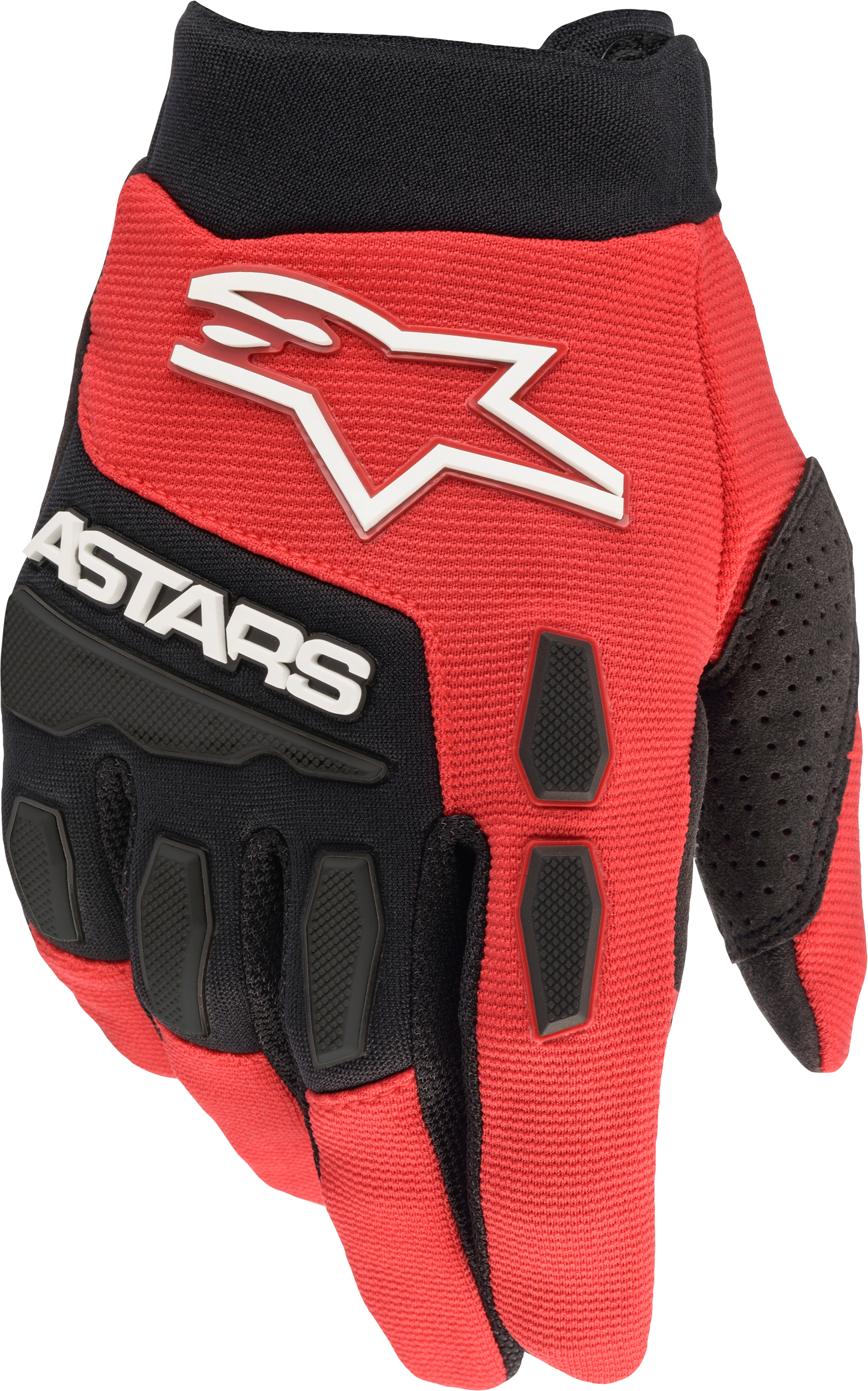 Youth & Kids Full Bore Gloves Bright Red/Black Y3xs