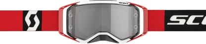 Prospect Goggle Red/Black Silver Chrome Works