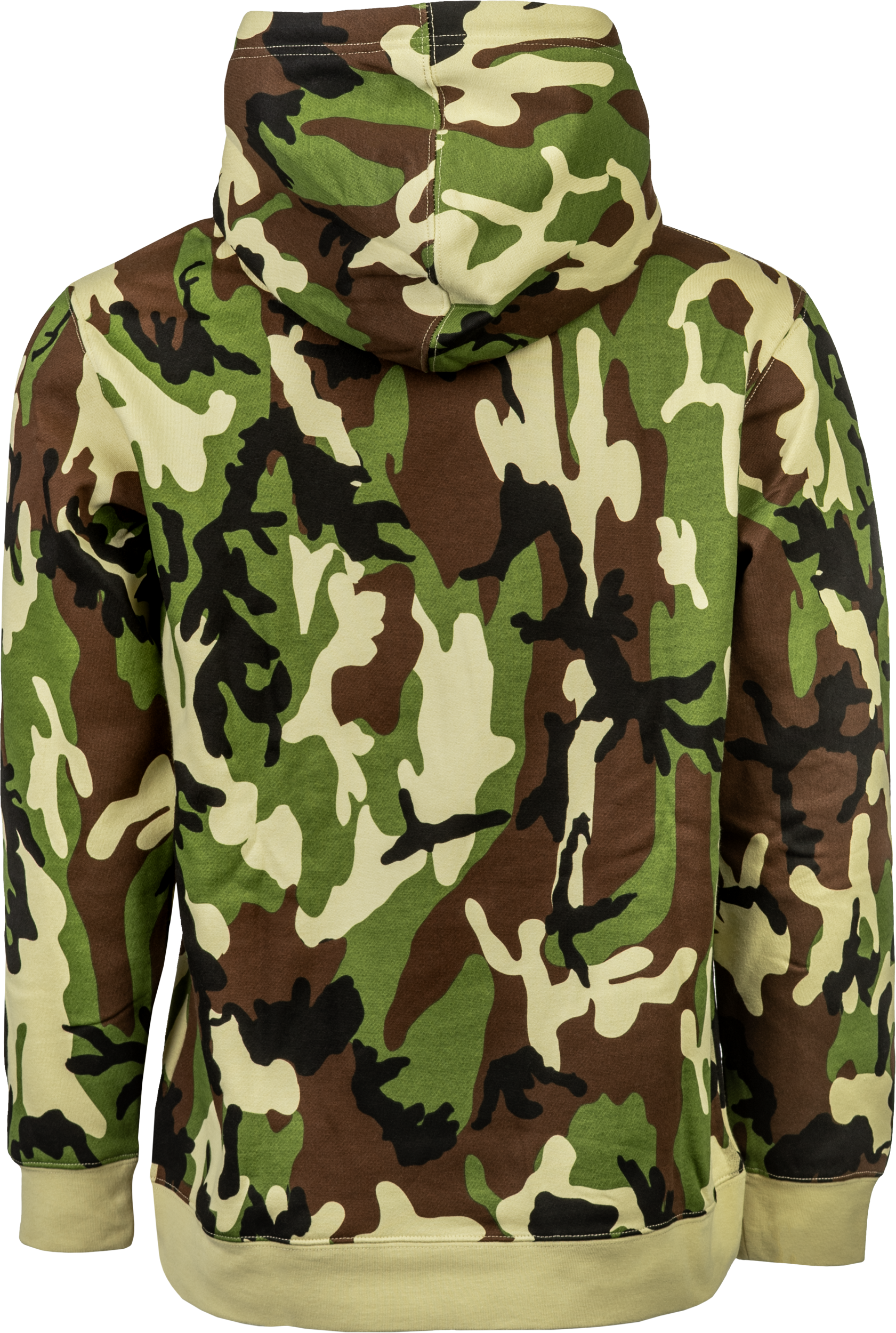 Fly Trademark Hoodie Army Camo Lg