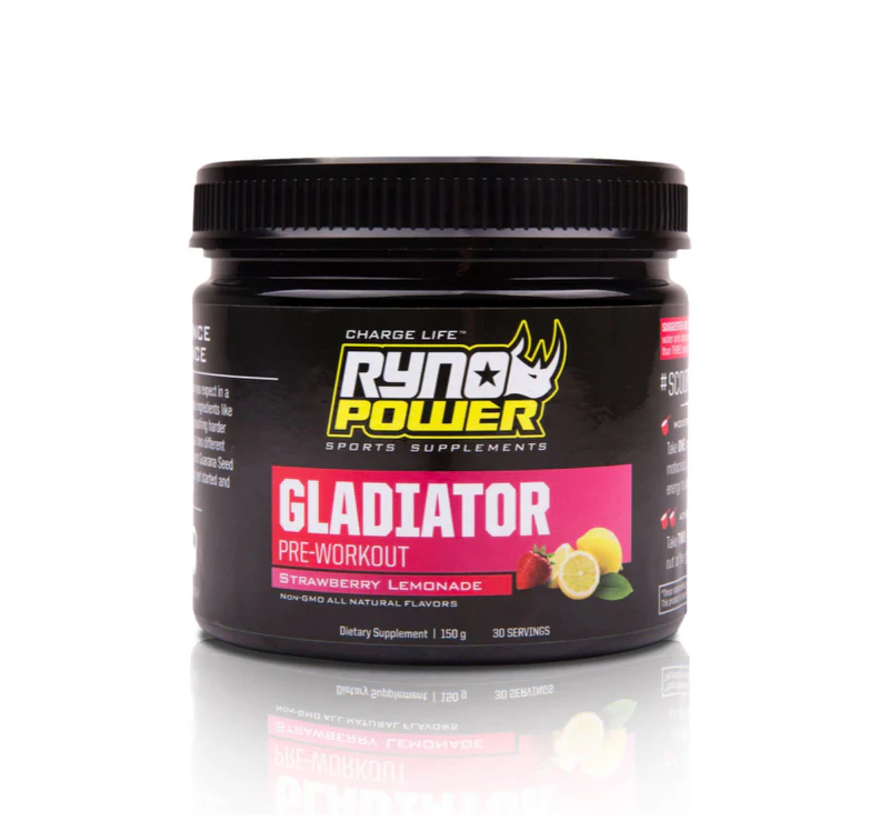 Gladiator Pre Workout Strawberry Lemonade