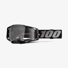 100% Armega Goggle - Black Clear