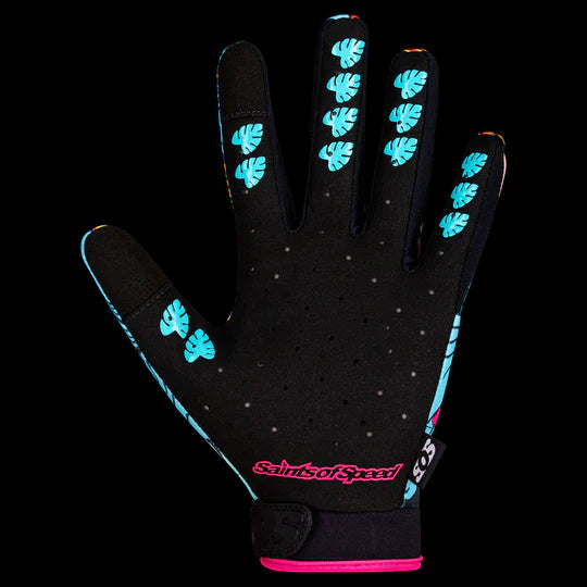 Saints of Speed Aloha Rad Gloves
