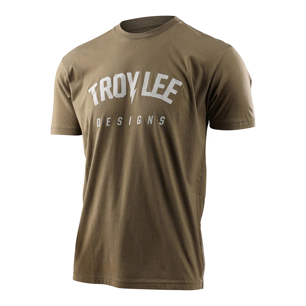 TLD LONG SLEEVE TEE; BOLT MILITARY GREEN SM