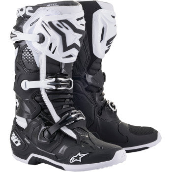 Alpinestars Tech 10 Motocross Boots - Black/White