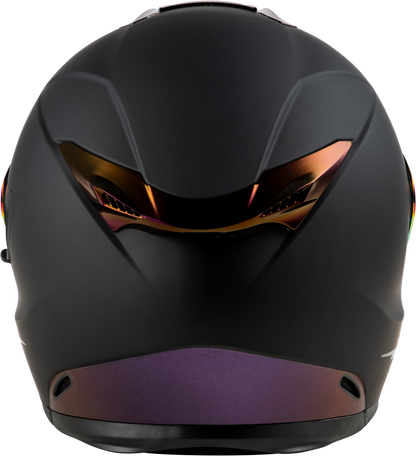 Sentinel Recon Helmet Matte Black/Purple Chrome Md