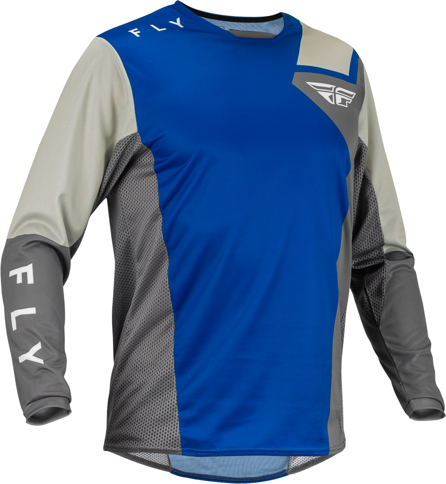 Kinetic Jet Jersey Blue/Grey/White Sm