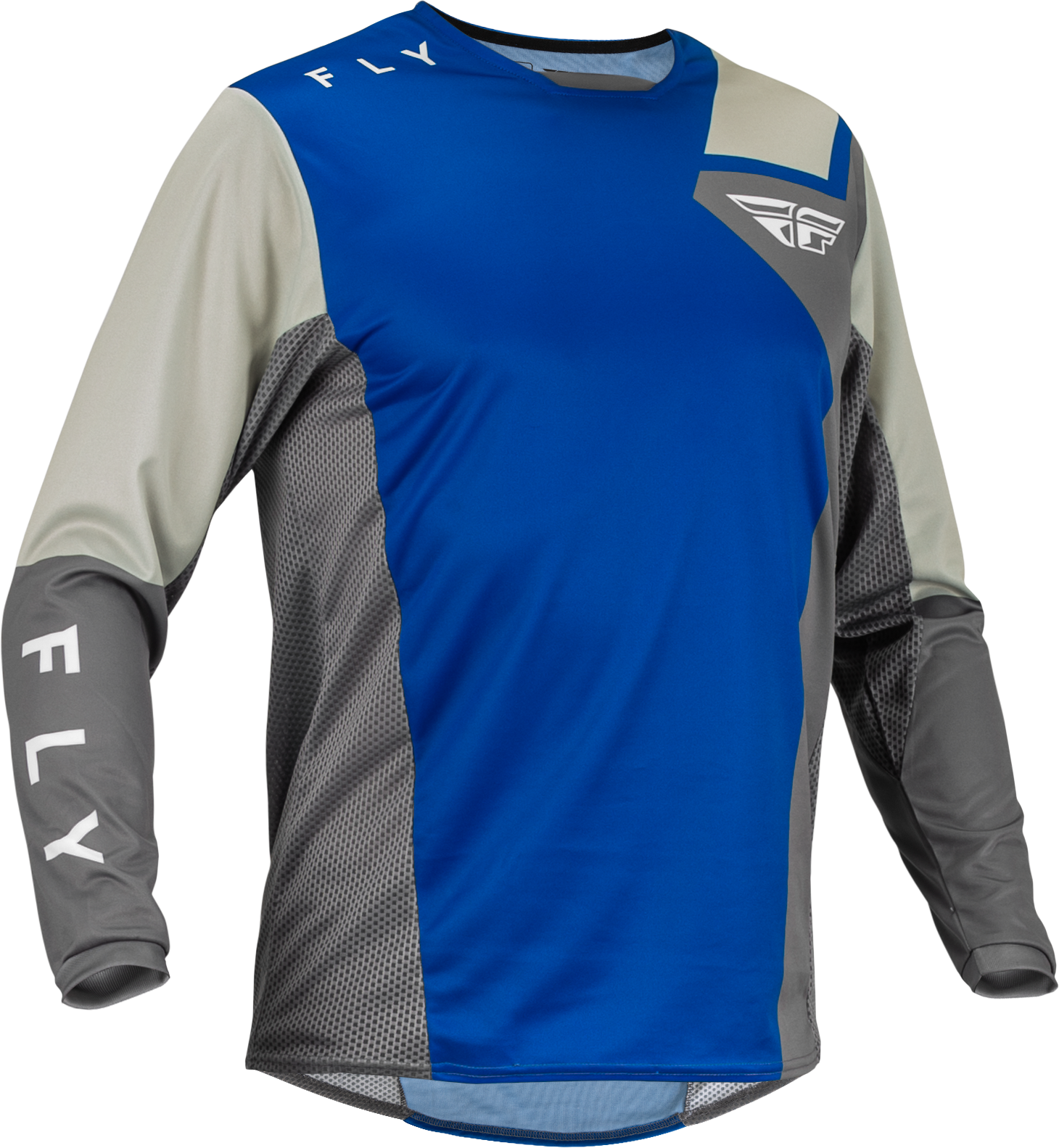 Kinetic Jet Jersey Blue/Grey/White Sm