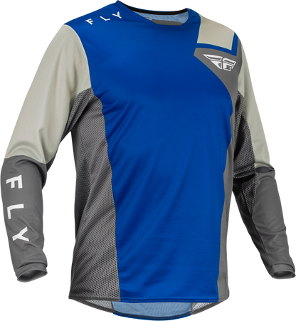 Kinetic Jet Jersey Blue/Grey/White Sm