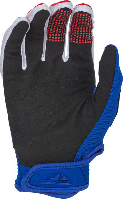 Youth F 16 Gloves Red/White/Blue Ys