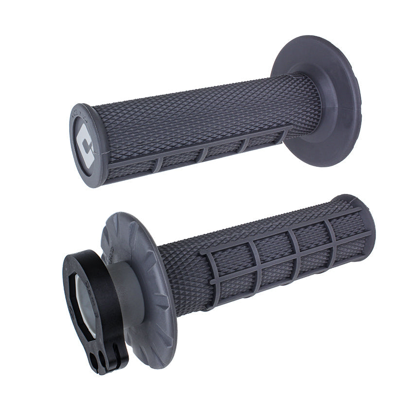 ODI Half Waffle Lock On Grip - Graphite