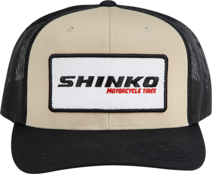 Shinko Snapback Hat Black/Natural