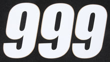 Number 9 White 4" 3/Pk