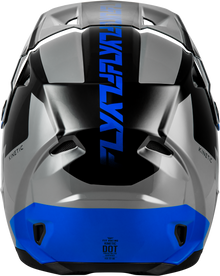 Kinetic Crest Helmet Grey/Black/Blue Xs