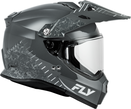 Fly Trekker Granite Helmet Grey/Grey Lg