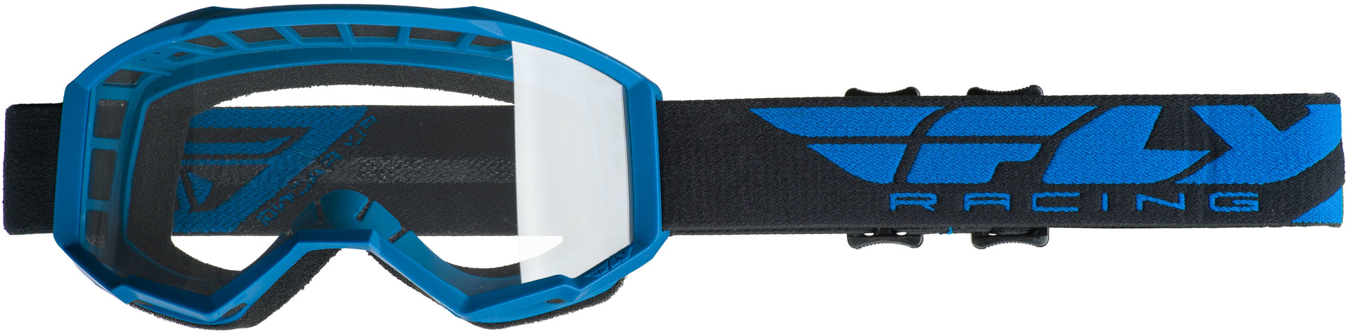 Focus Goggle Blue W/Clear Lens