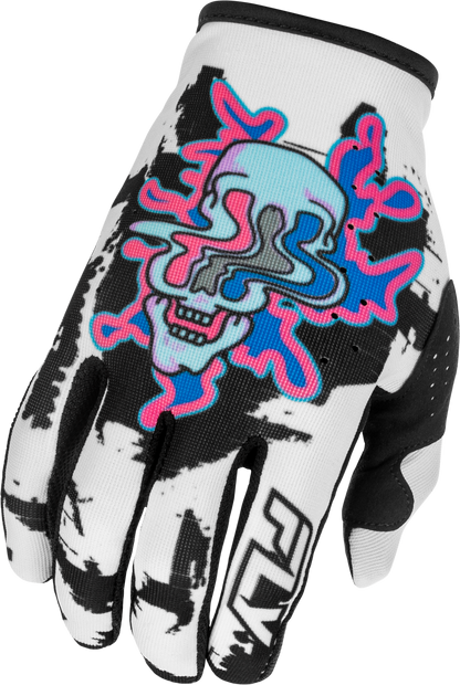 Lite Warp Gloves White/Blue/Pink Sm