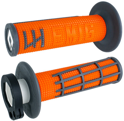 ODI Emig 2.0 V2 Lock On Grip - Orange/Graphite