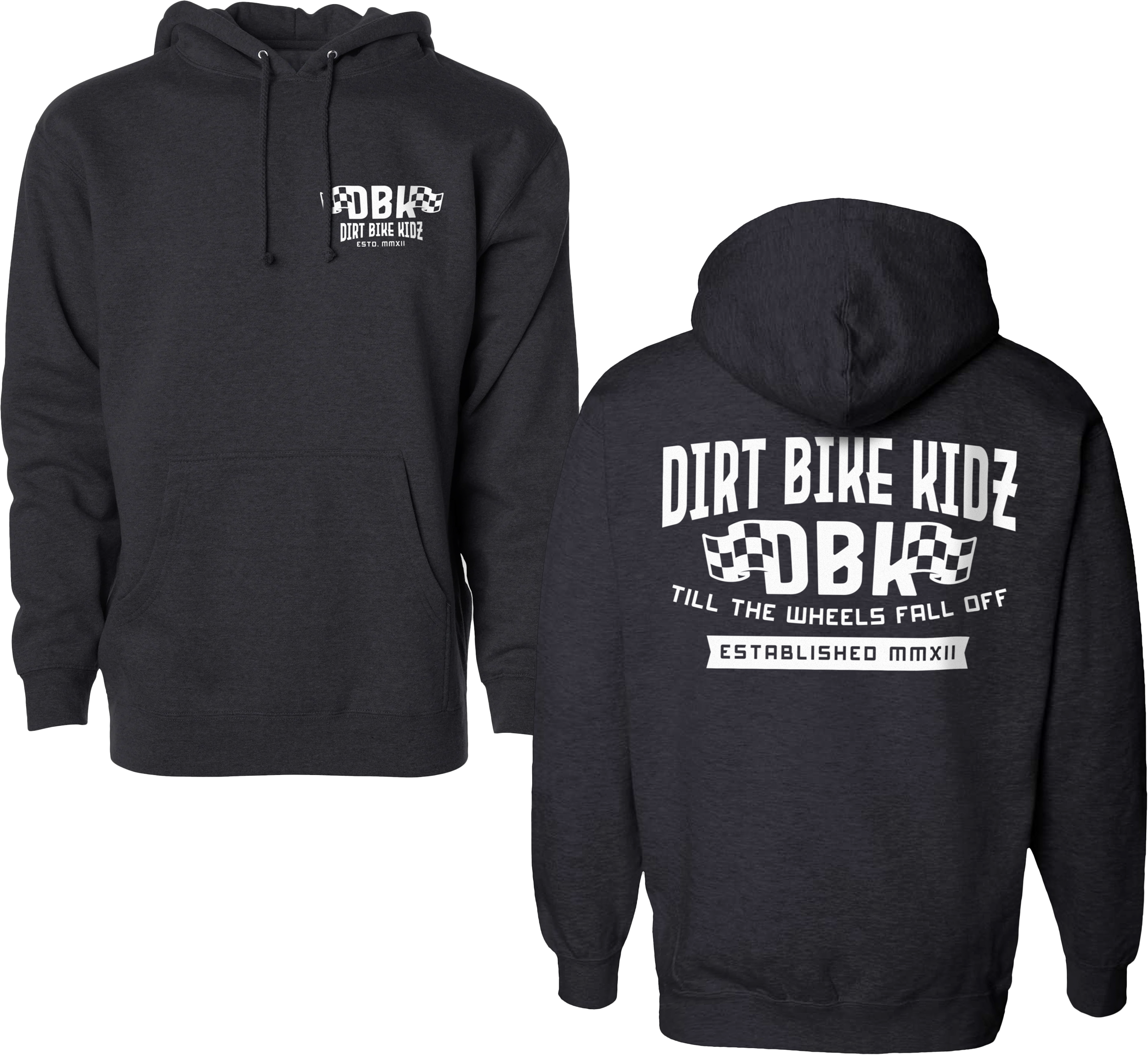 Till The End Youth Hoodie Charcoal Yx